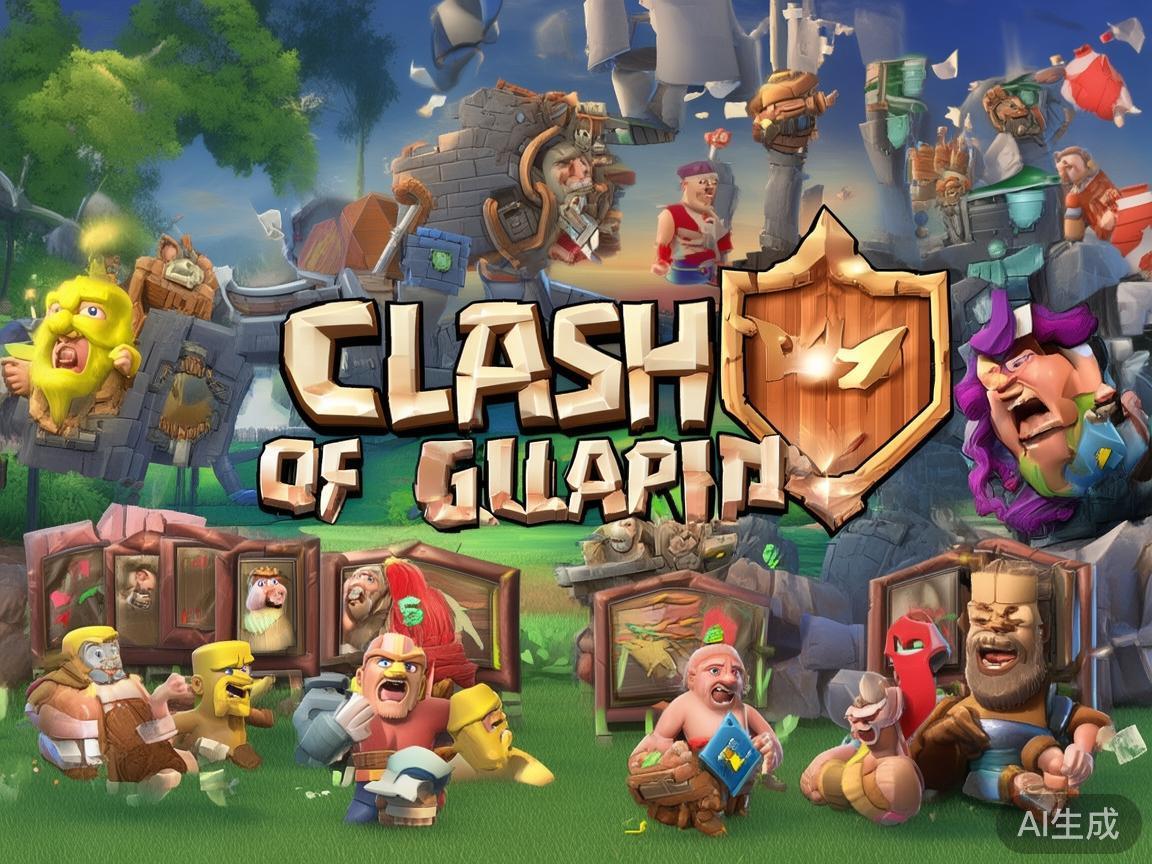 此外，策略类游戏《皇室战争》也备受关注。其结合了卡